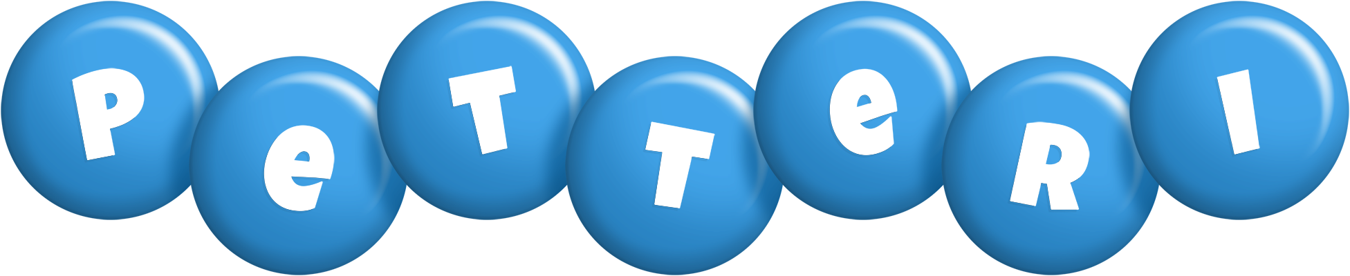 Petteri candy-blue logo