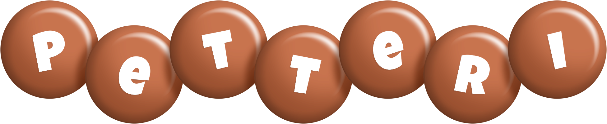 Petteri candy-brown logo