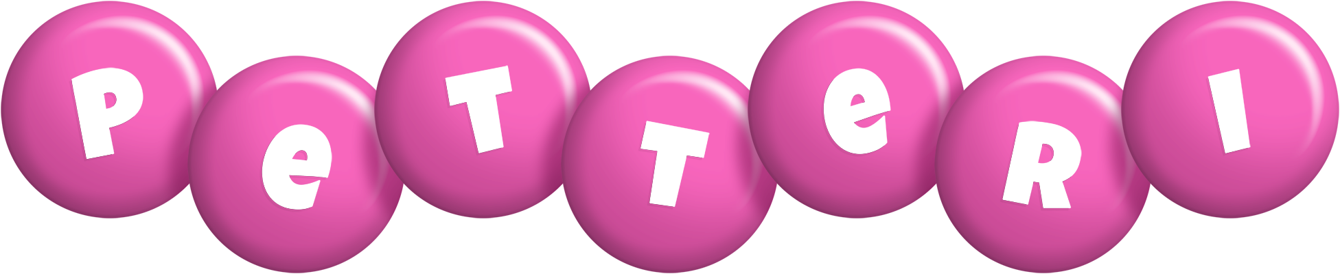 Petteri candy-pink logo