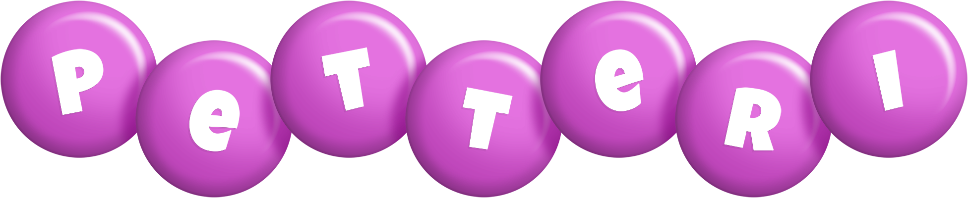 Petteri candy-purple logo