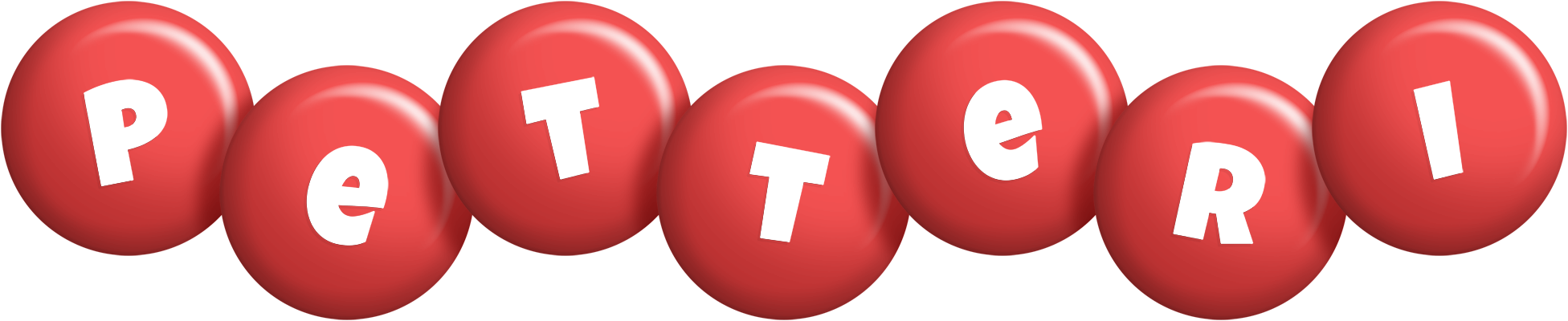 Petteri candy-red logo
