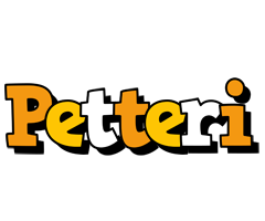 Petteri cartoon logo