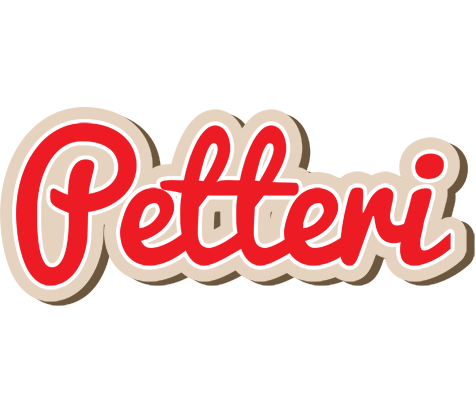 Petteri chocolate logo