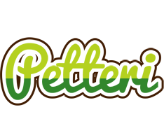 Petteri golfing logo