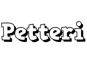 Petteri snowing logo