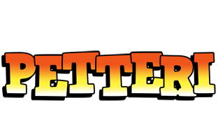 Petteri sunset logo