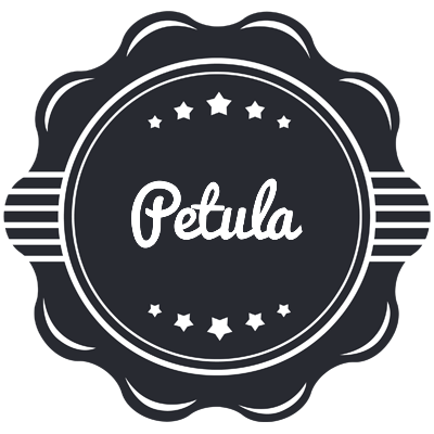 Petula badge logo