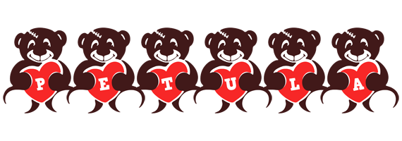Petula bear logo