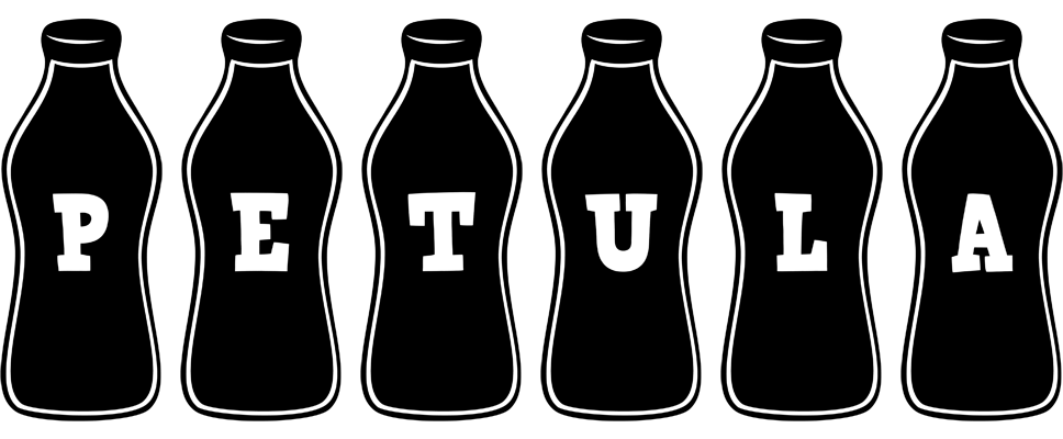 Petula bottle logo
