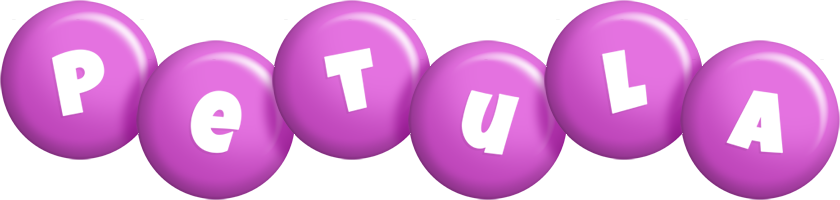 Petula candy-purple logo