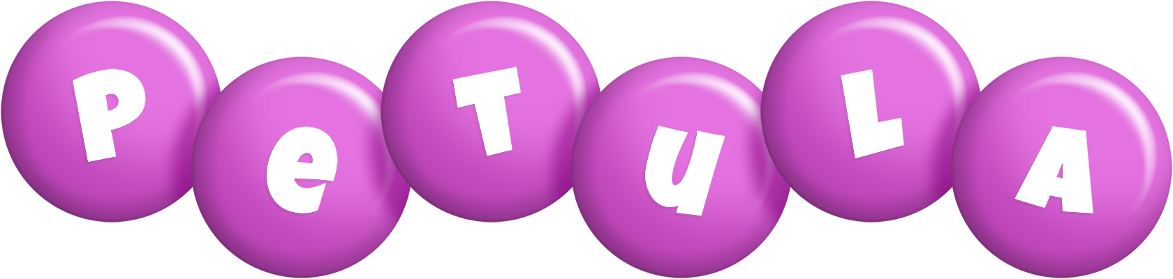 Petula candy-purple logo