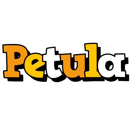 Petula cartoon logo