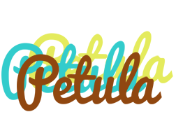 Petula cupcake logo