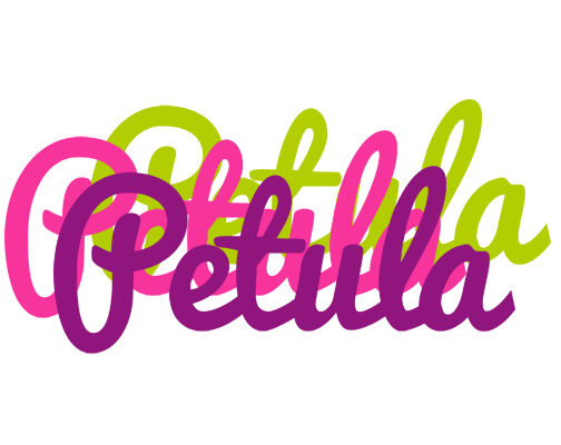 Petula flowers logo