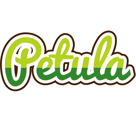 Petula golfing logo
