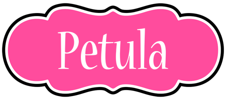 Petula invitation logo