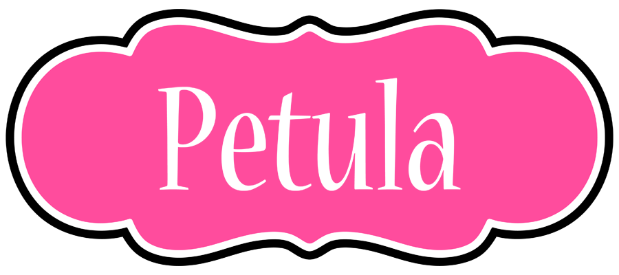 Petula invitation logo