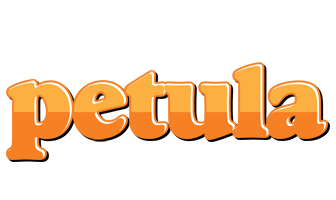 Petula orange logo