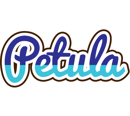 Petula raining logo