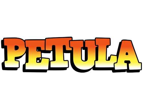 Petula sunset logo