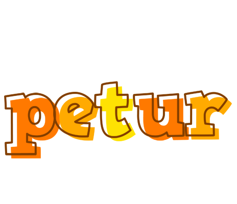 Petur desert logo