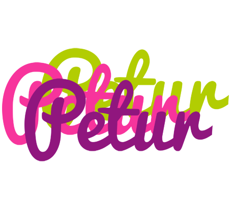 Petur flowers logo