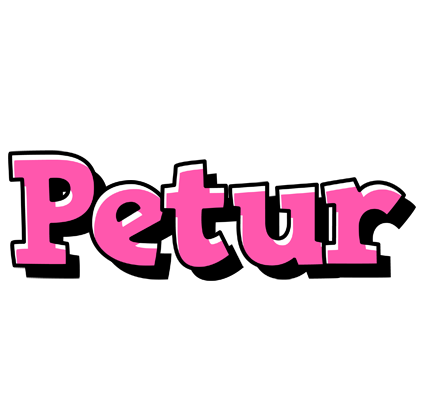 Petur girlish logo