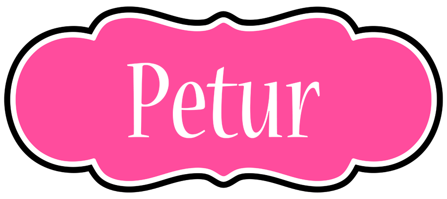Petur invitation logo
