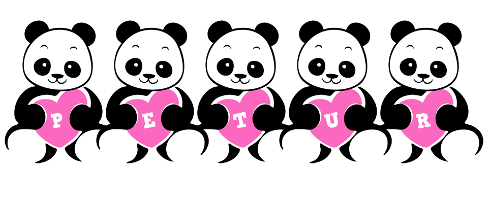 Petur love-panda logo