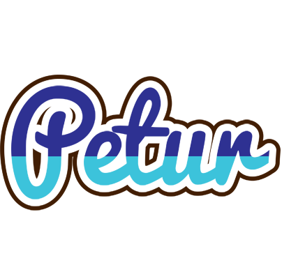 Petur raining logo