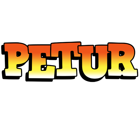 Petur sunset logo