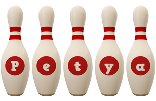 Petya bowling-pin logo