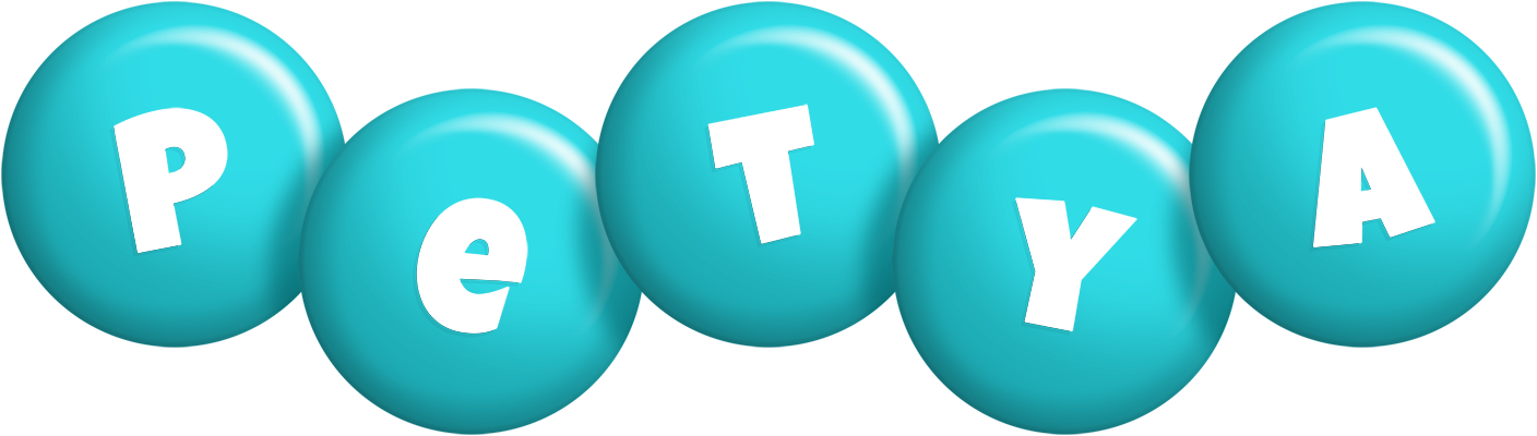 Petya candy-azur logo