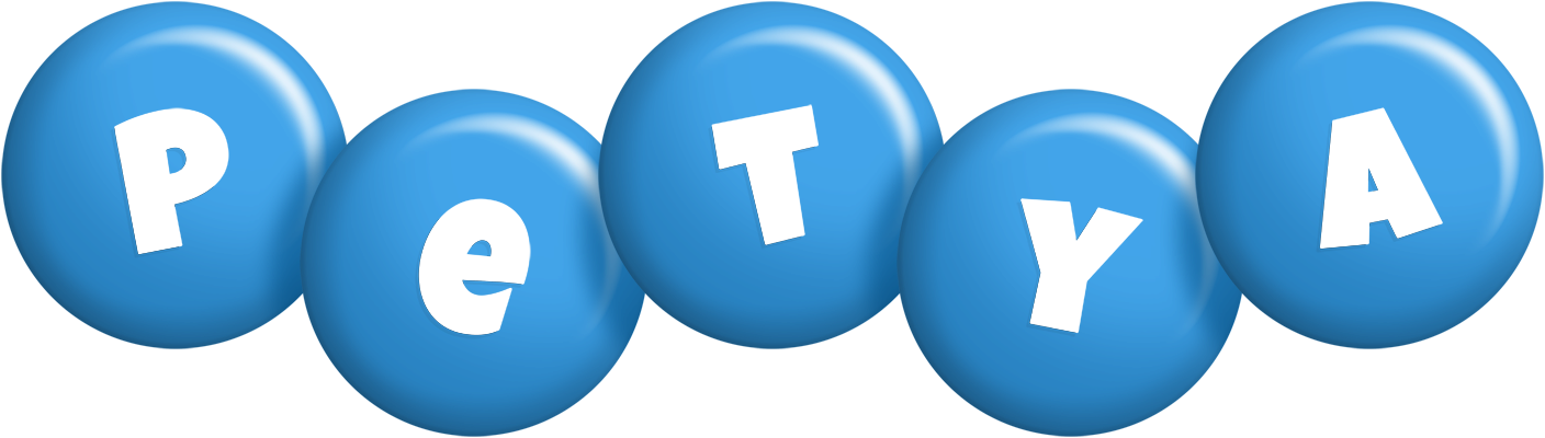 Petya candy-blue logo