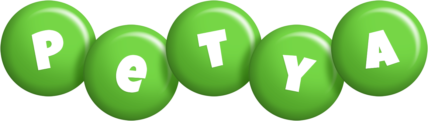 Petya candy-green logo