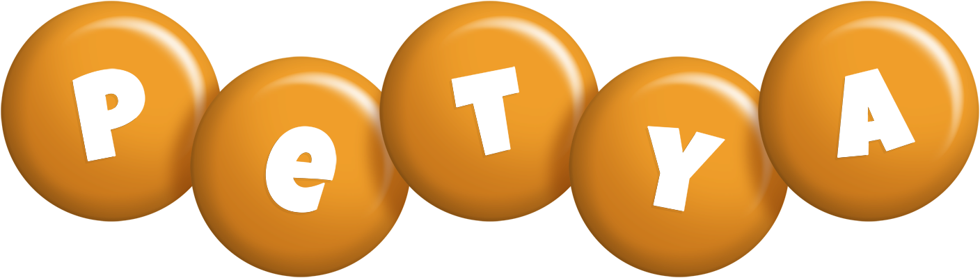 Petya candy-orange logo