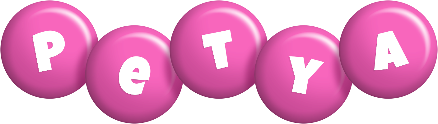Petya candy-pink logo