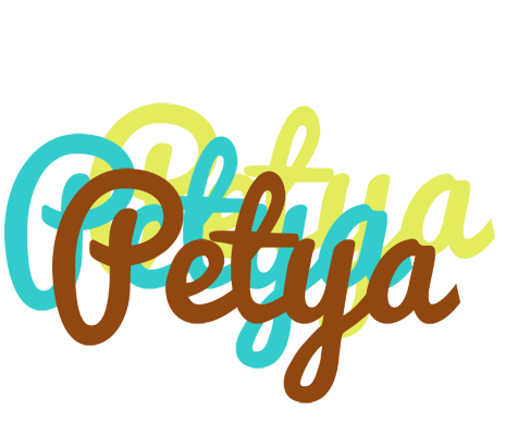 Petya cupcake logo