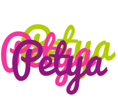 Petya flowers logo