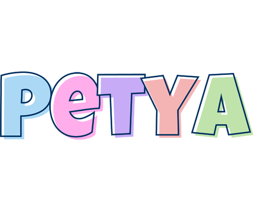 Petya pastel logo