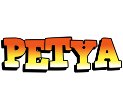 Petya sunset logo