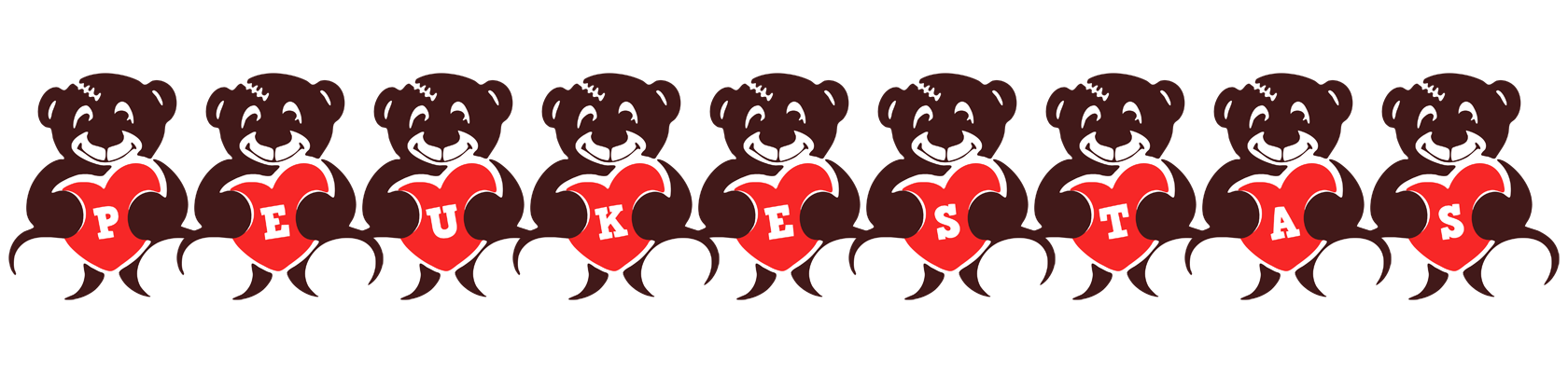 Peukestas bear logo