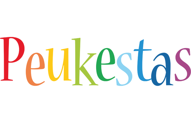 Peukestas birthday logo