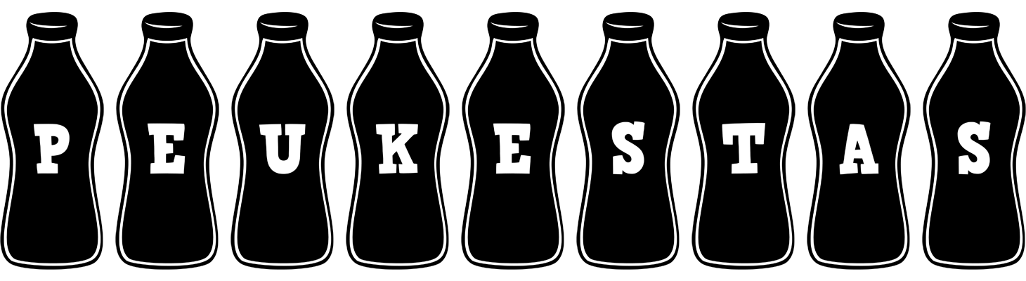Peukestas bottle logo