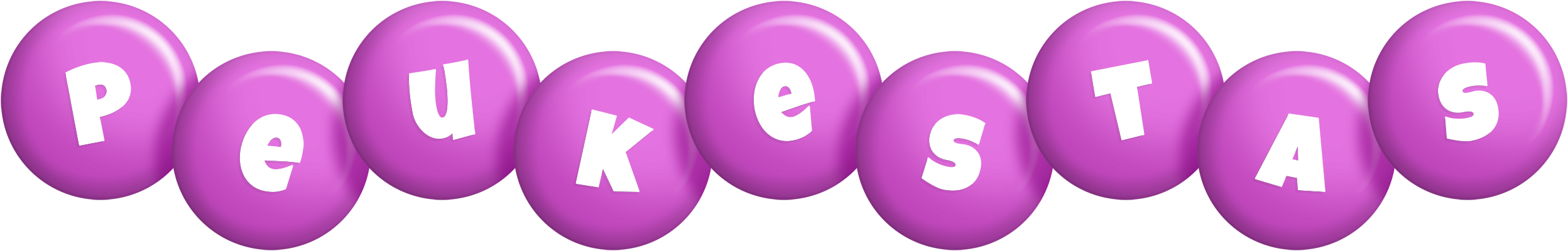 Peukestas candy-purple logo