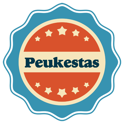 Peukestas labels logo