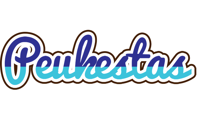 Peukestas raining logo