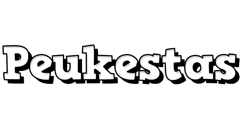 Peukestas snowing logo