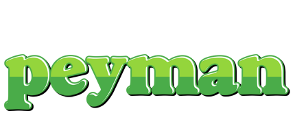 Peyman apple logo