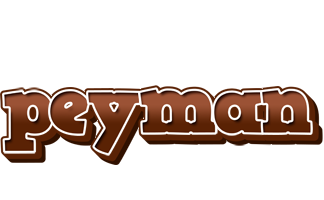 Peyman brownie logo